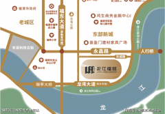 东至龙湾大道、滨海大道取长福高速；西邻东塘